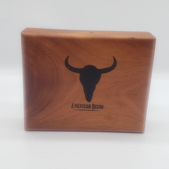 Genuine Leather Wallet by American Bison + Premium Gift Box - Picture 9 of 9